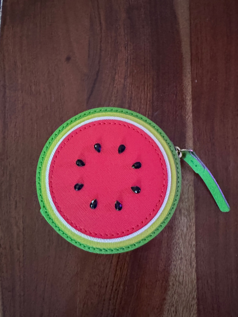 kate spade Watermelon Coin Purse in Pink and Green New without tags